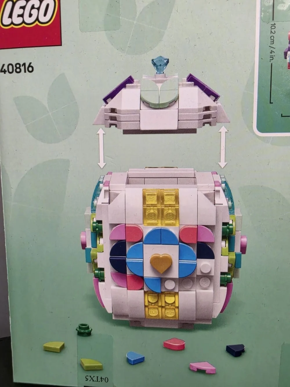 New LEGO Decorative Easter Egg Building Toy 40816 limited edition 2026, age 9+